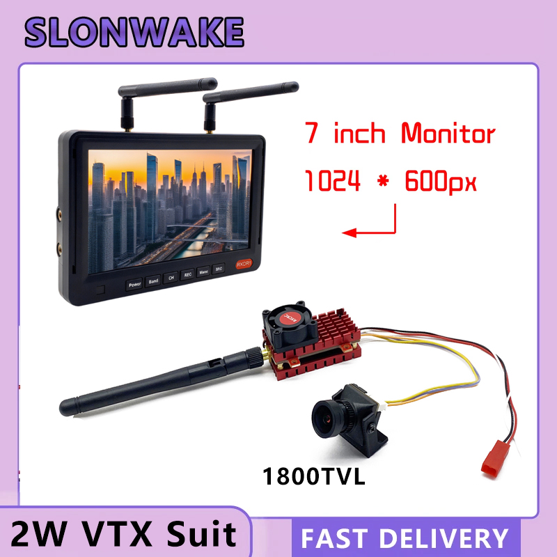 Drone Aerial Photography - SLONWAKE 5.8G 2W VTX FPV กล้อง