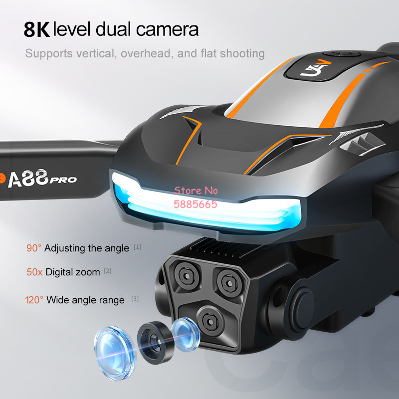 โดรนถ่ายภาพทางอากาศ 8K ระบบ Op - Drone Aerial Photography บทวิจารณ์และราคา