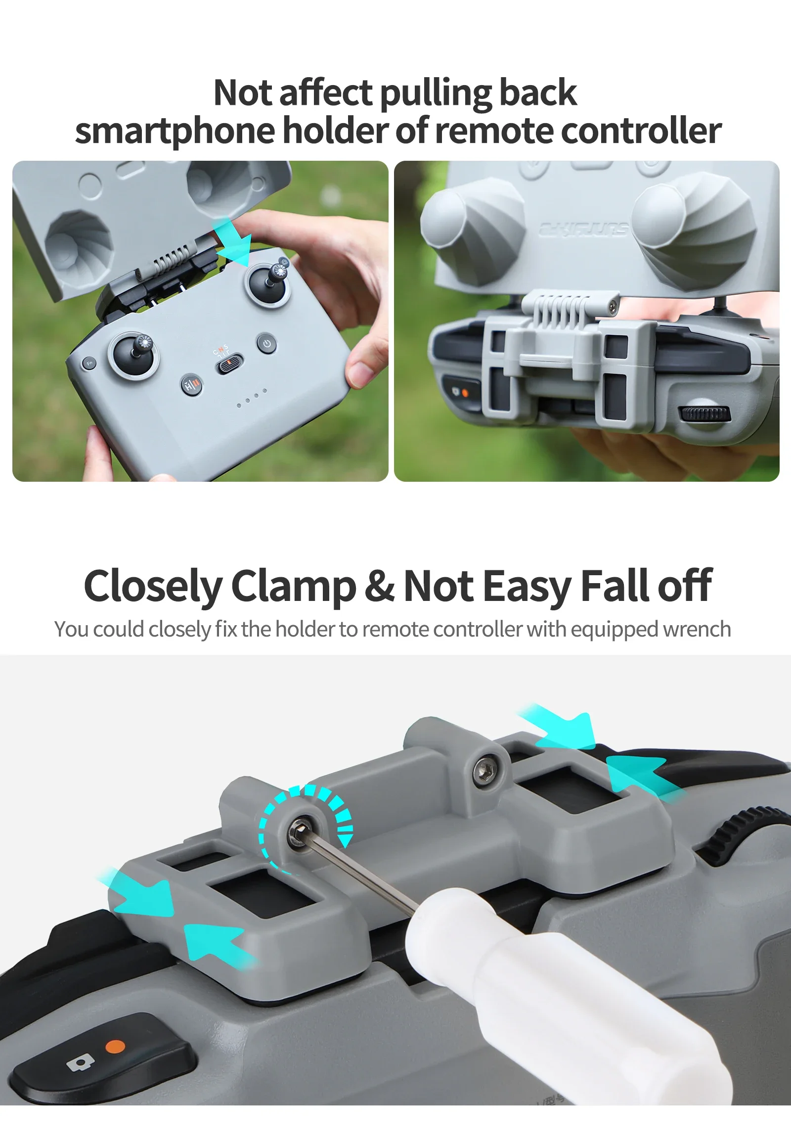 ฝาครอบป้องกันคอนโทรลเลอร์ 2 in - Dji Drone Mini 3 บทวิจารณ์และราคา