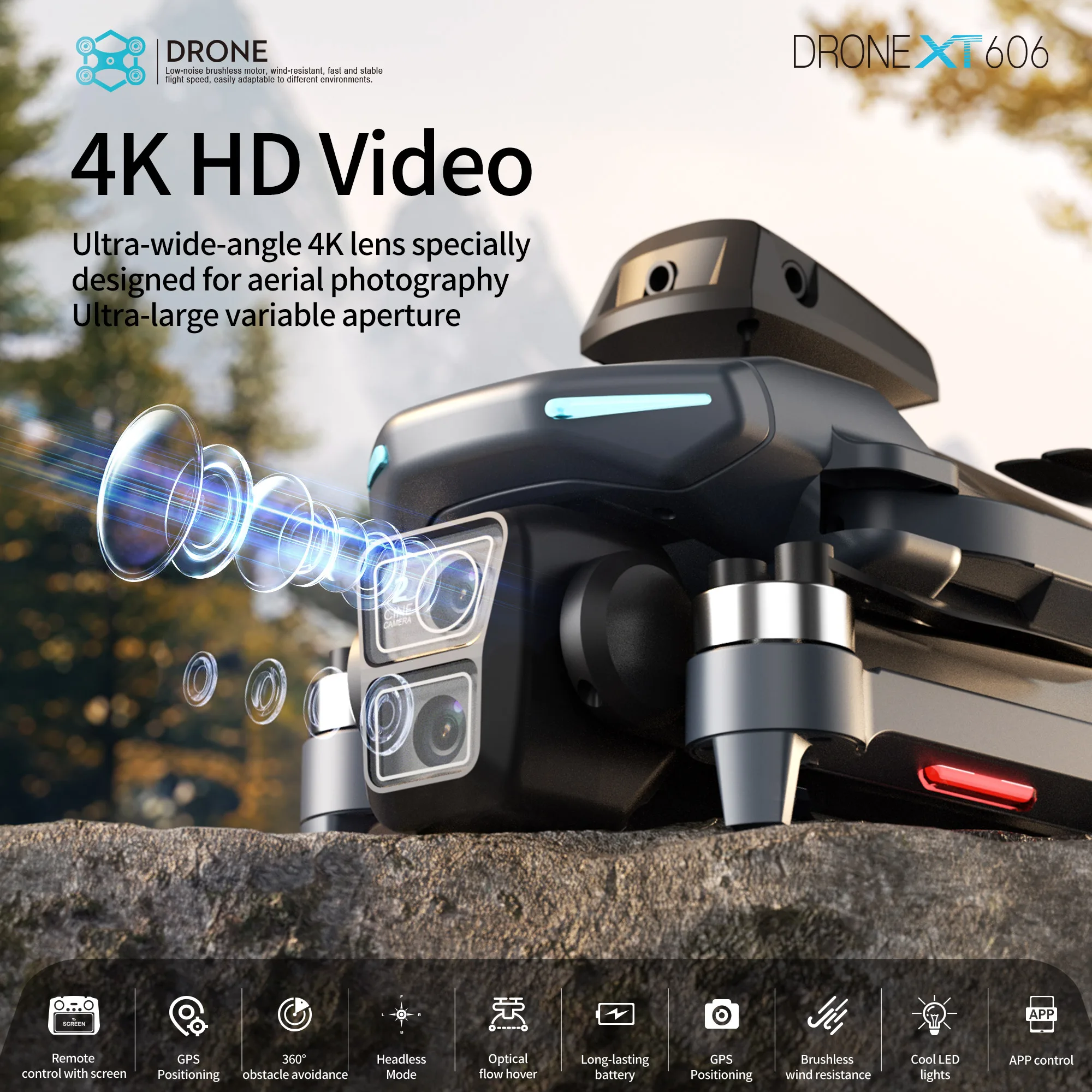 โดรนรุ่น Original XT606 ระดับม - Drone Mapping บทวิจารณ์และราคา