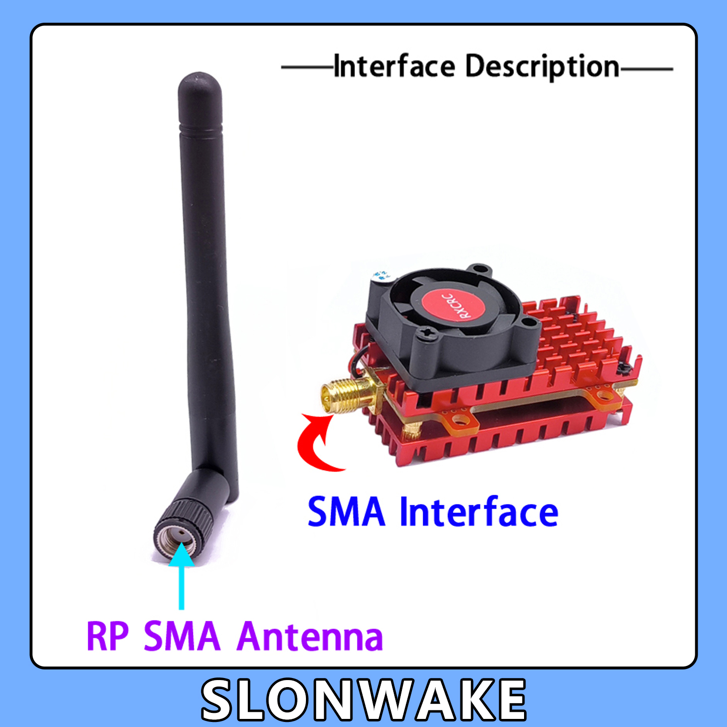 SLONWAKE 5.8G 2W VTX FPV กล้อง - Drone Aerial Photography บทวิจารณ์และราคา