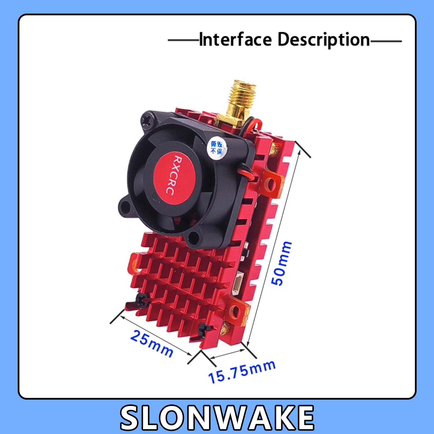 SLONWAKE 5.8G 2W VTX FPV กล้อง - Drone Aerial Photography บทวิจารณ์และราคา