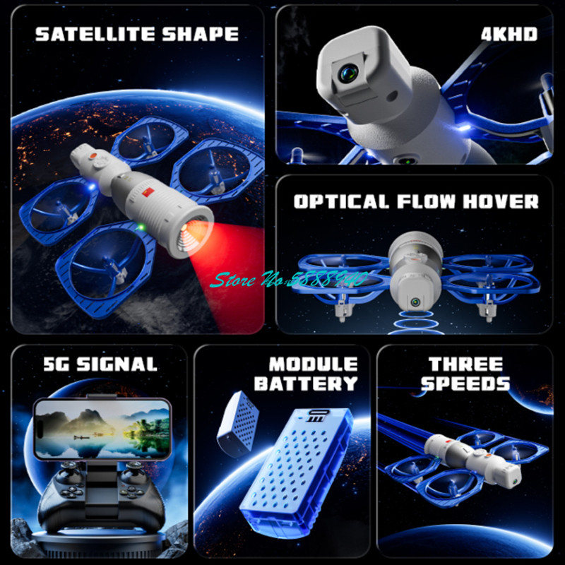 โดรนควอดคอปเตอร์ 8K กล้องคู่ 3 - Drone 3D Modeling บทวิจารณ์และราคา