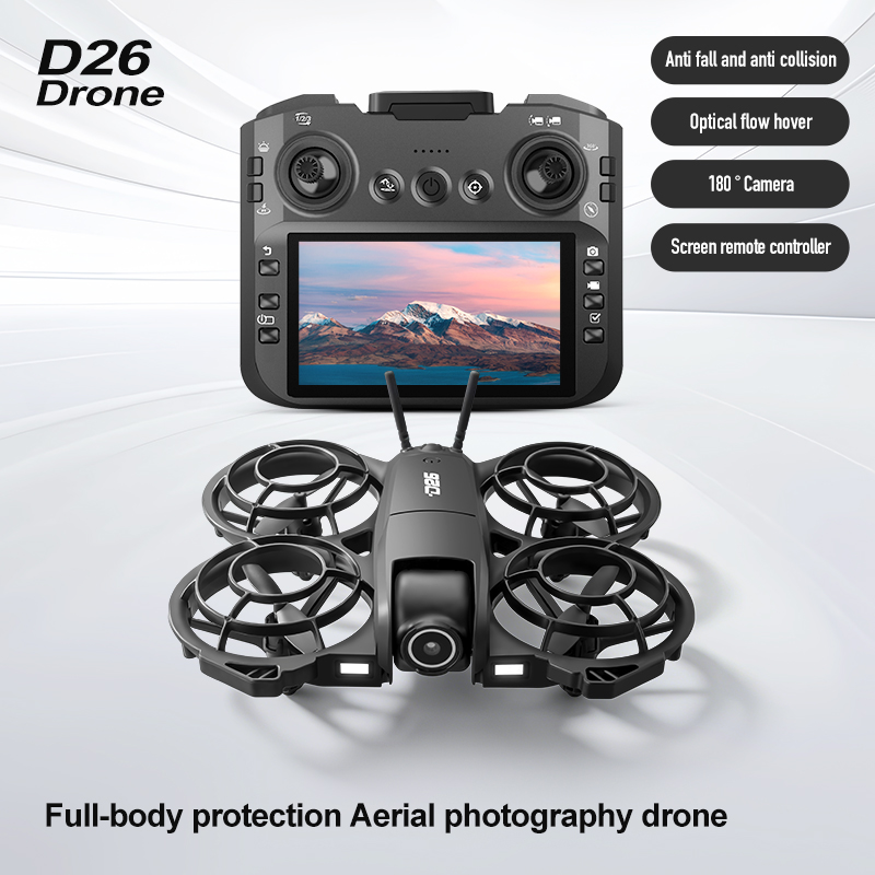 โดรน D26 4K ถ่ายภาพทางอากาศ HD - Drone Aerial Photography บทวิจารณ์และราคา
