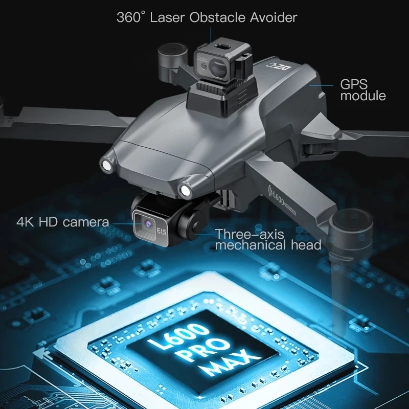 L600 PRO MAX GPS Drone Profess - Drone Mapping บทวิจารณ์และราคา