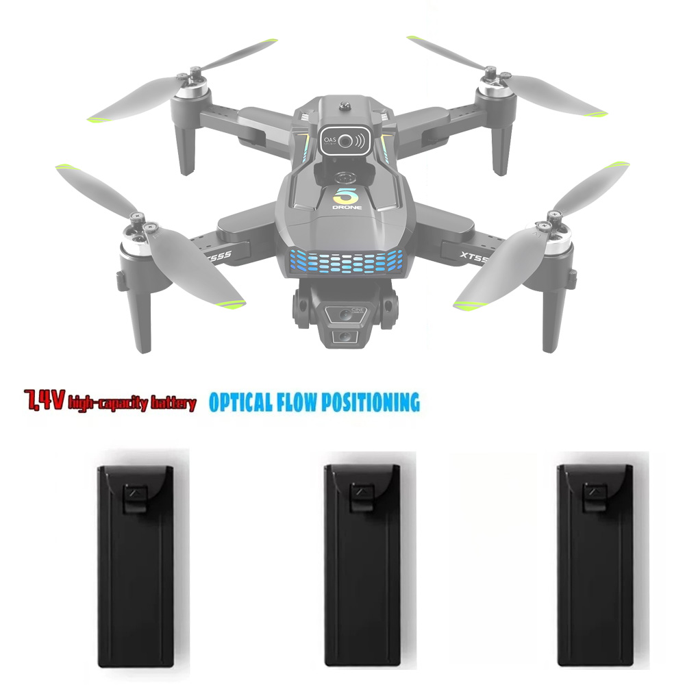 แบตเตอรี่โดรน XT555 GPS 3.7V 2 - Drone Mapping บทวิจารณ์และราคา