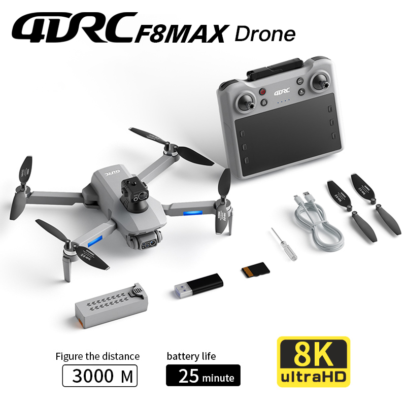 โดรน F8 MAX GPS ระดับมืออาชีพ  - Drone Cinematic บทวิจารณ์และราคา