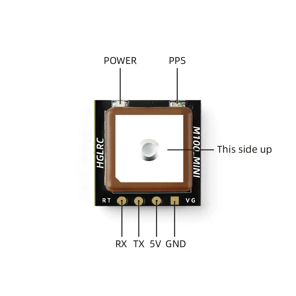 HGLRC M100 MINI GPS โมดูล M10  - Drone Mapping บทวิจารณ์และราคา