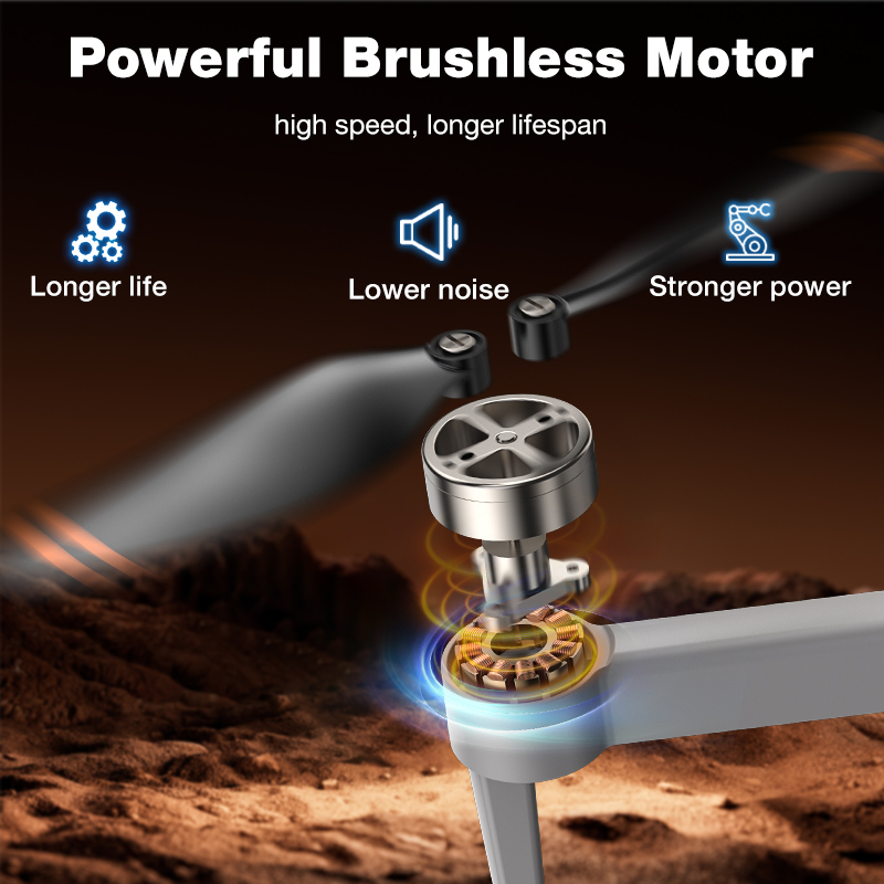 โดรนรุ่นใหม่ L017 Pro Brushles - Drone Mapping บทวิจารณ์และราคา